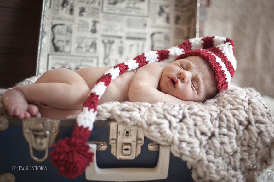Elf Hat - Newborn Photo Prop