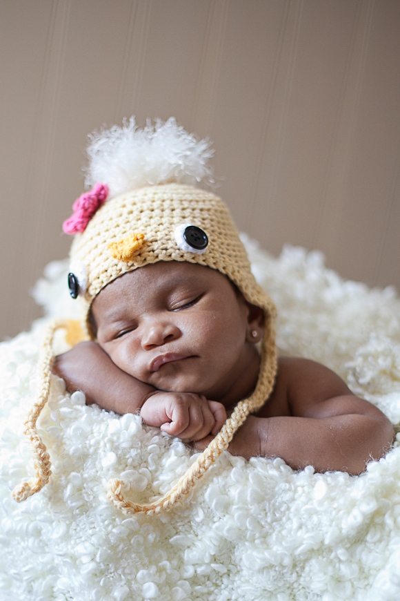 Baby Chick Hat - Newborn Photo Prop