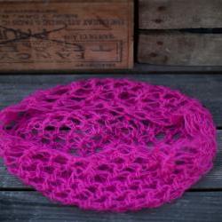 Pink Lacy Baby Wrap/Bowl Newborn Photo Prop