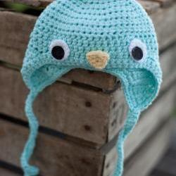 Baby Bird Hat - Newborn Photo Prop