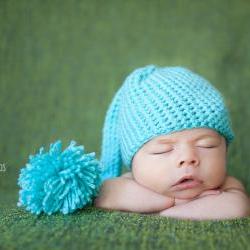 Elf Hat - Newborn Photo Prop for Boy or Girl