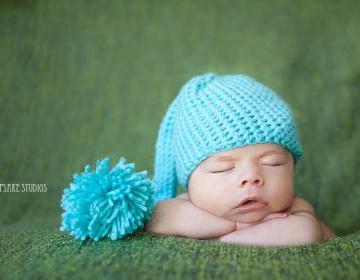 Elf Hat - Newborn Photo Prop for Boy or Girl